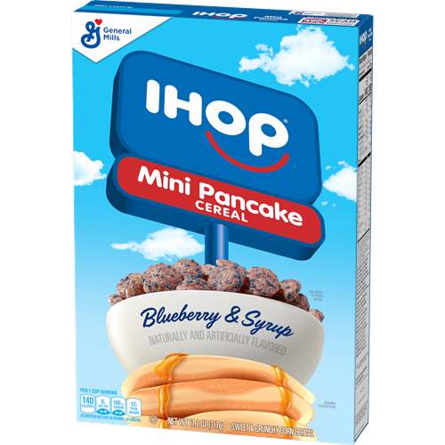 Box of IHOP cereal