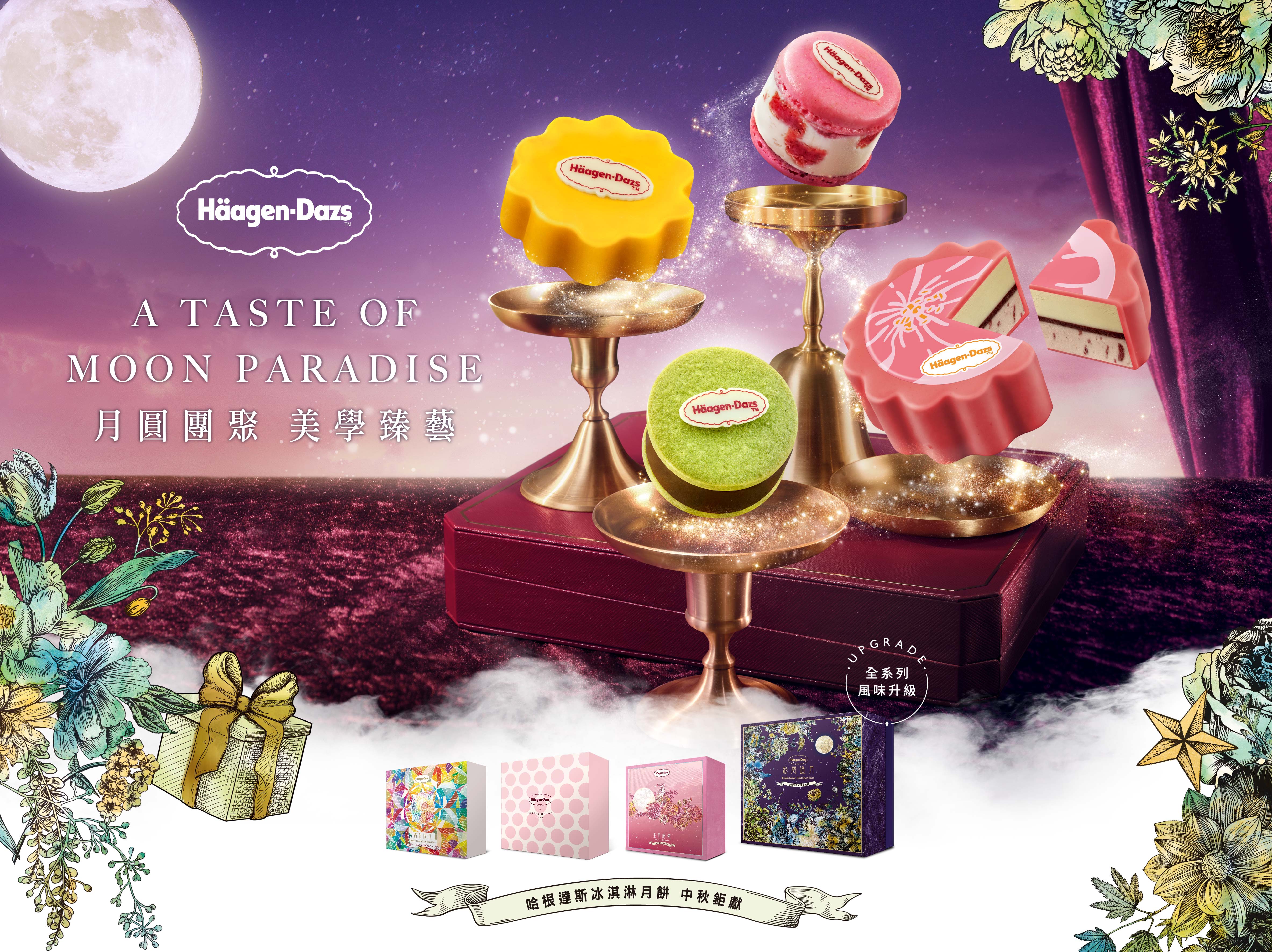 Haagen Dazs Mid Autumn Festival cakes
